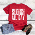 Christmas Sleigh All Day Graphic - Adult & Kids T-Shirts, Sweatshirts & Hoodies apparel design preview 1