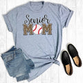 Leopard Senior Mom Baseball - Adult & Kids T-Shirts, Sweatshirts & Hoodies apparel design preview 1
