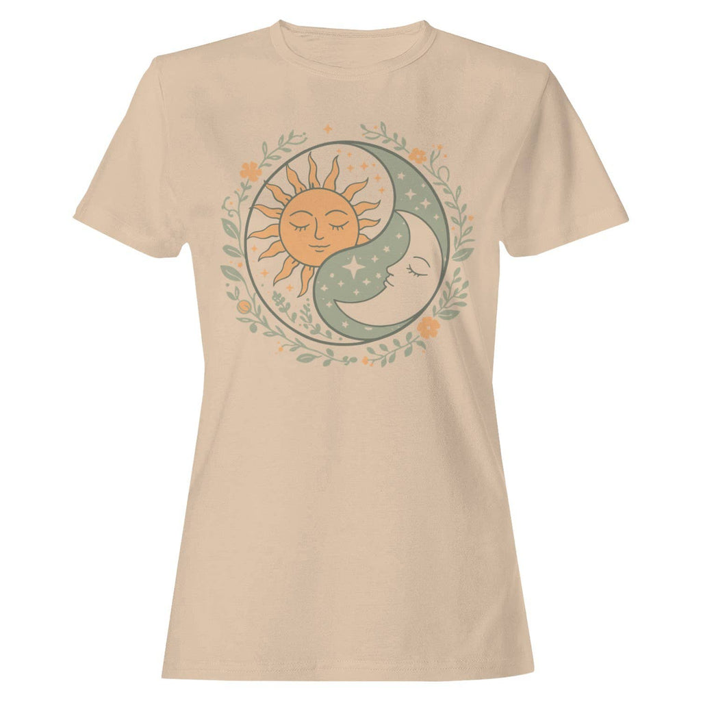 Floral Yin Yang Women's - Adult & Kids T-Shirts, Sweatshirts & Hoodies apparel design preview 1