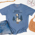 Faux Embroidery Brrr… I Have Goosebumps - Adult & Kids T-Shirts, Sweatshirts & Hoodies apparel design preview 1