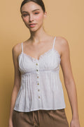 1119 Lace Detail Cami SI-27603 - Adult & Kids T-Shirts, Sweatshirts & Hoodies apparel design preview 1