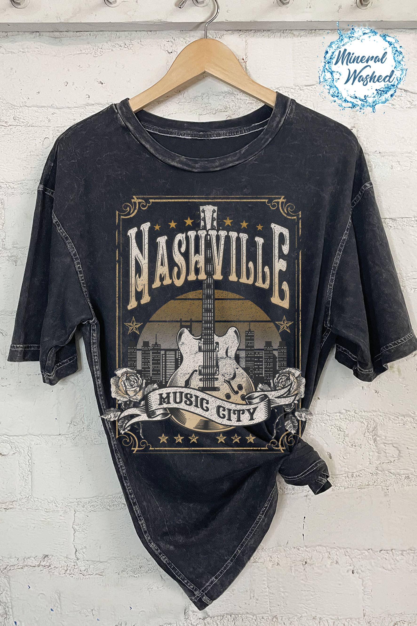 Nashville Music City - Adult & Kids T-Shirts, Sweatshirts & Hoodies apparel design preview 1