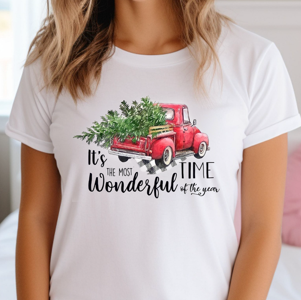 Most Wonderful Time of Year Christmas - Adult & Kids T-Shirts, Sweatshirts & Hoodies apparel design preview 1