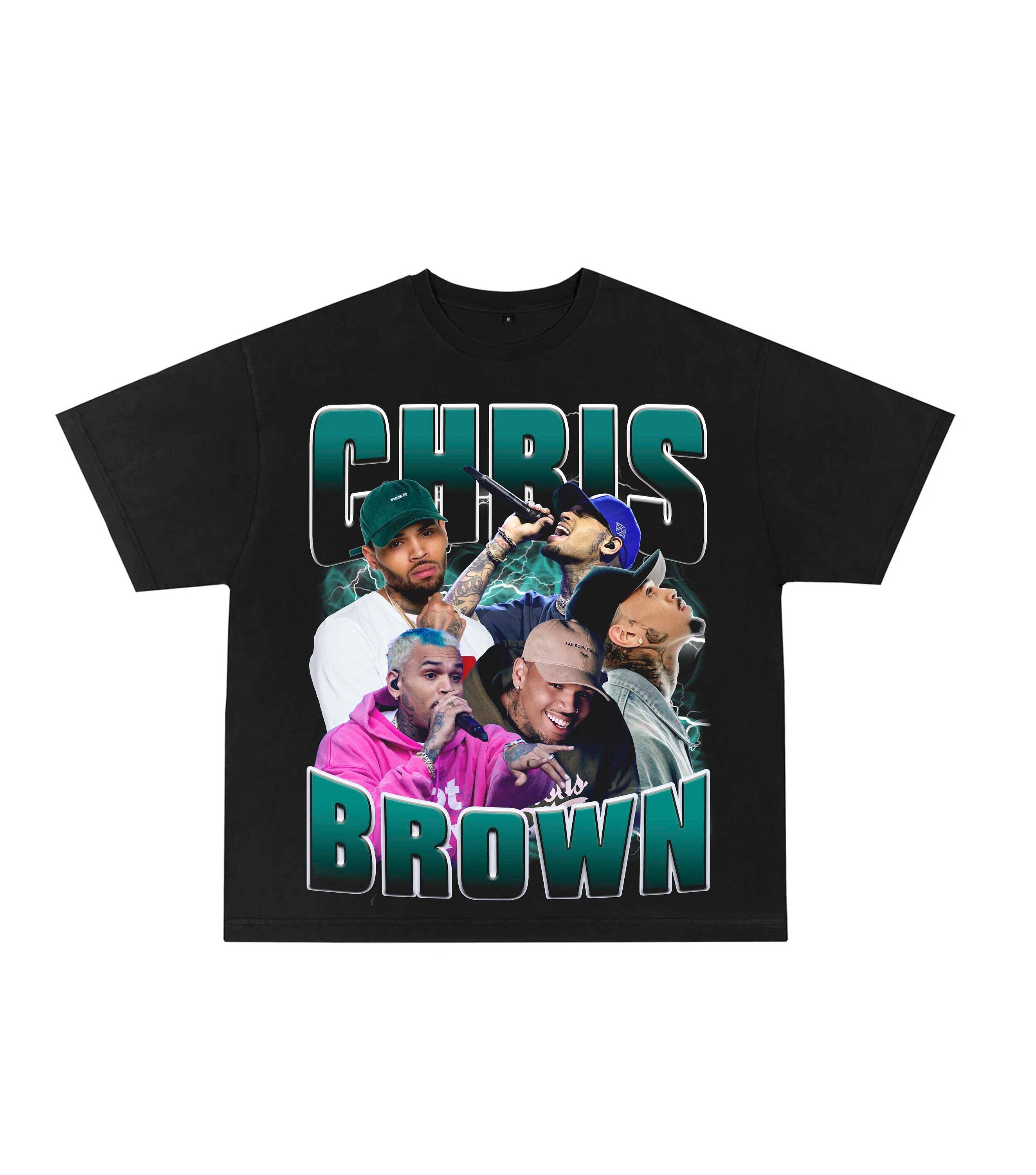 Chris Brown Design Rap Fan Graphic - Adult & Kids T-Shirts, Sweatshirts & Hoodies apparel design preview 1