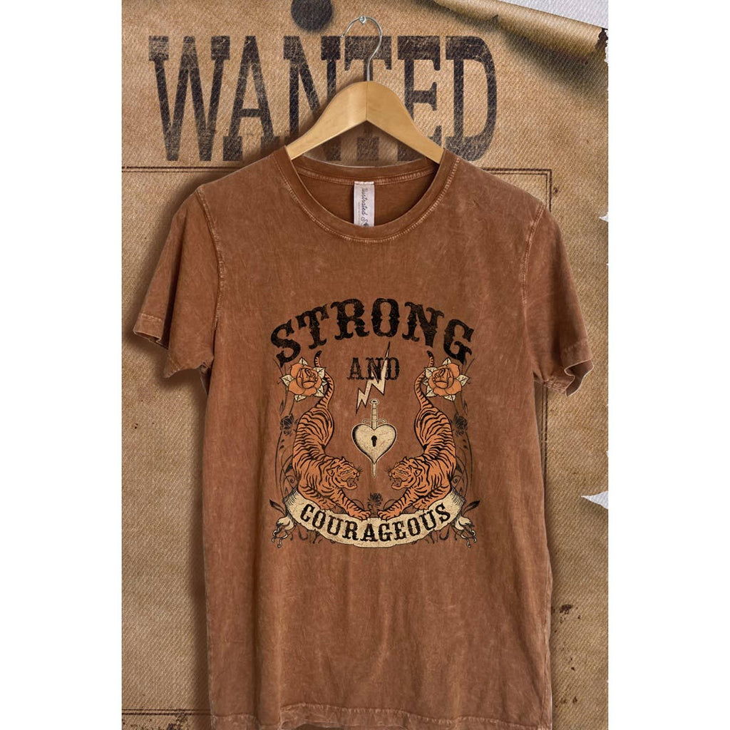 Tiger Mineral Wash Vintage Graphic - Adult & Kids T-Shirts, Sweatshirts & Hoodies apparel design preview 1