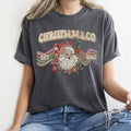 Christmas and Co, Santa, Retro, Vintage - Adult & Kids T-Shirts, Sweatshirts & Hoodies apparel design preview 1