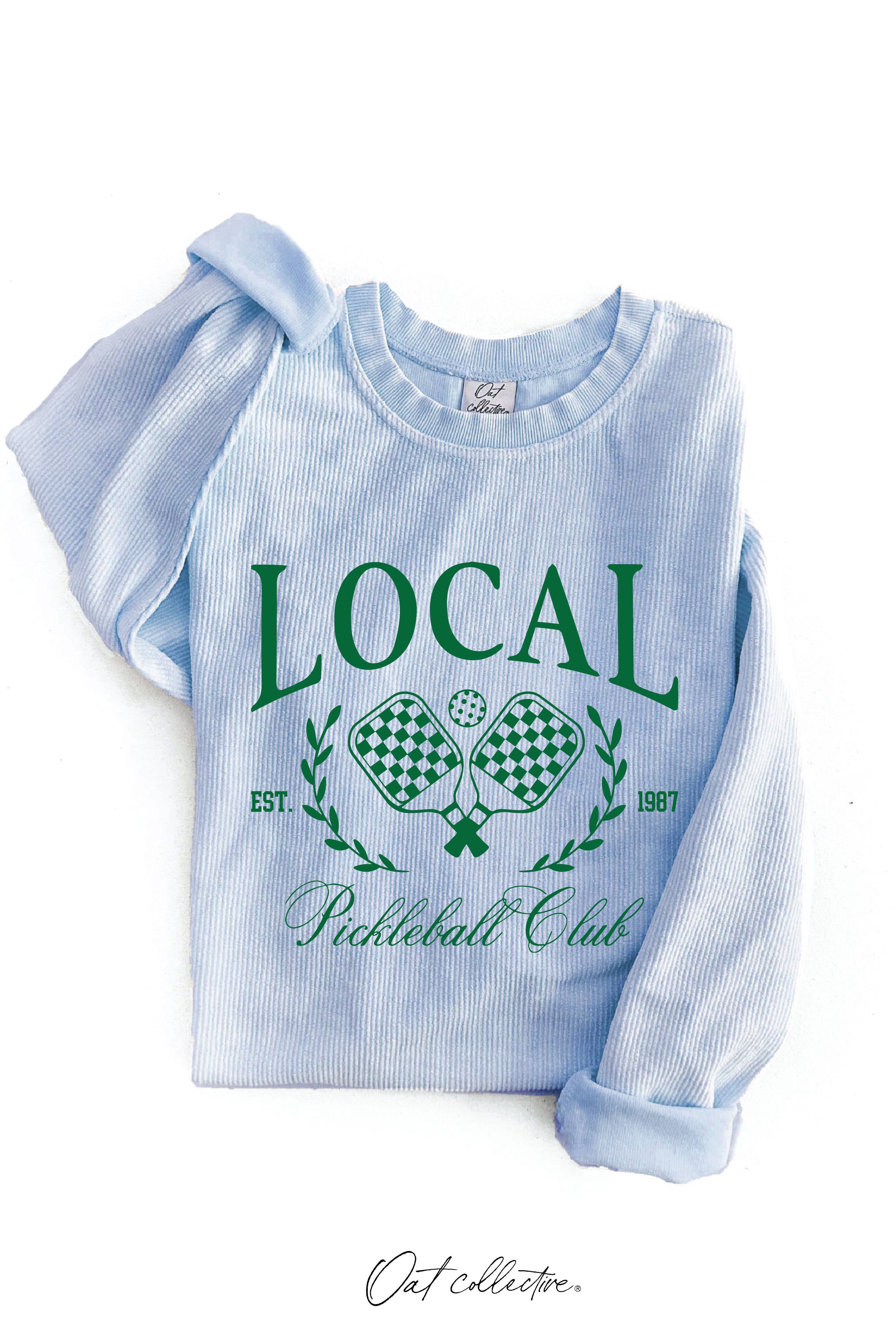 Local Pickleball Club Thermal Vintage - Adult & Kids T-Shirts, Sweatshirts & Hoodies apparel design preview 1