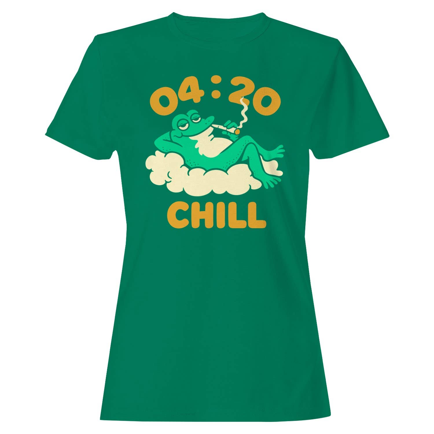 04:20 Chill Frog Women's - Adult & Kids T-Shirts, Sweatshirts & Hoodies apparel design preview 1