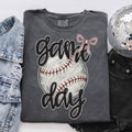 Faux Glitter Baseball Game Day - Adult & Kids T-Shirts, Sweatshirts & Hoodies apparel design preview 1