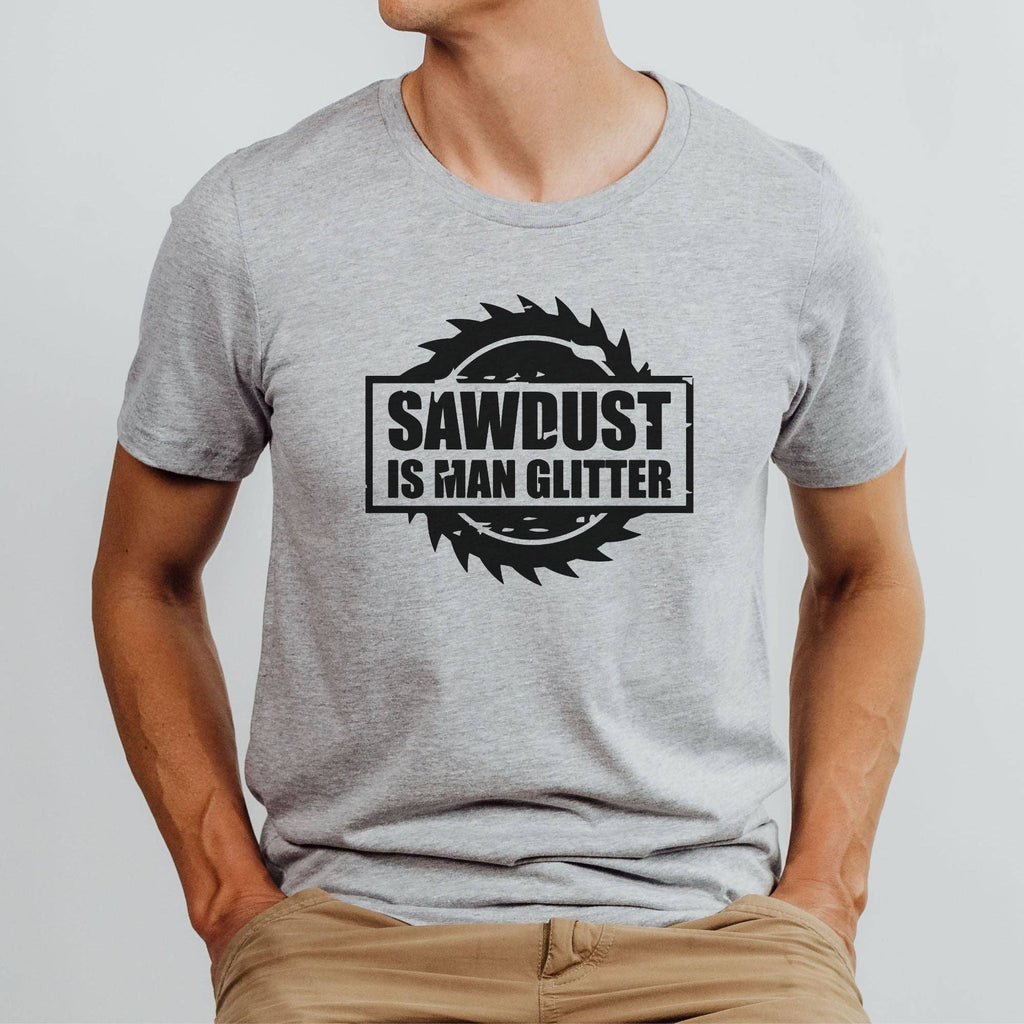 Sawdust Is Man Glitter Graphic 170(Dtf) - Adult & Kids T-Shirts, Sweatshirts & Hoodies apparel design preview 1