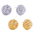 14K Gold-Dipped Nest Post Earrings - Adult & Kids T-Shirts, Sweatshirts & Hoodies apparel design preview 1
