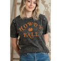 Howdy Fall Mineral Wash - Adult & Kids T-Shirts, Sweatshirts & Hoodies apparel design preview 1