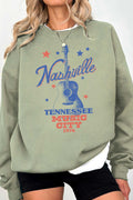 Nashville Tennessee Graphic Brushed - Adult & Kids T-Shirts, Sweatshirts & Hoodies apparel design preview 1