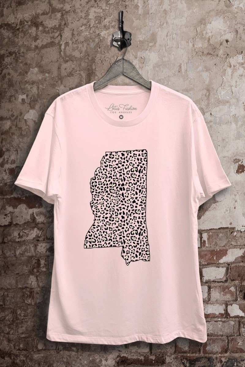 Mississippi Map Graphic Top - Adult & Kids T-Shirts, Sweatshirts & Hoodies apparel design preview 1