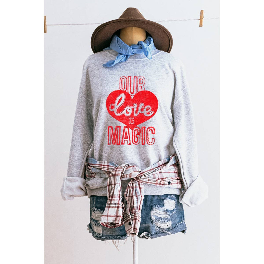 Our Love Is Magic Vintage Graphic - Adult & Kids T-Shirts, Sweatshirts & Hoodies apparel design preview 1