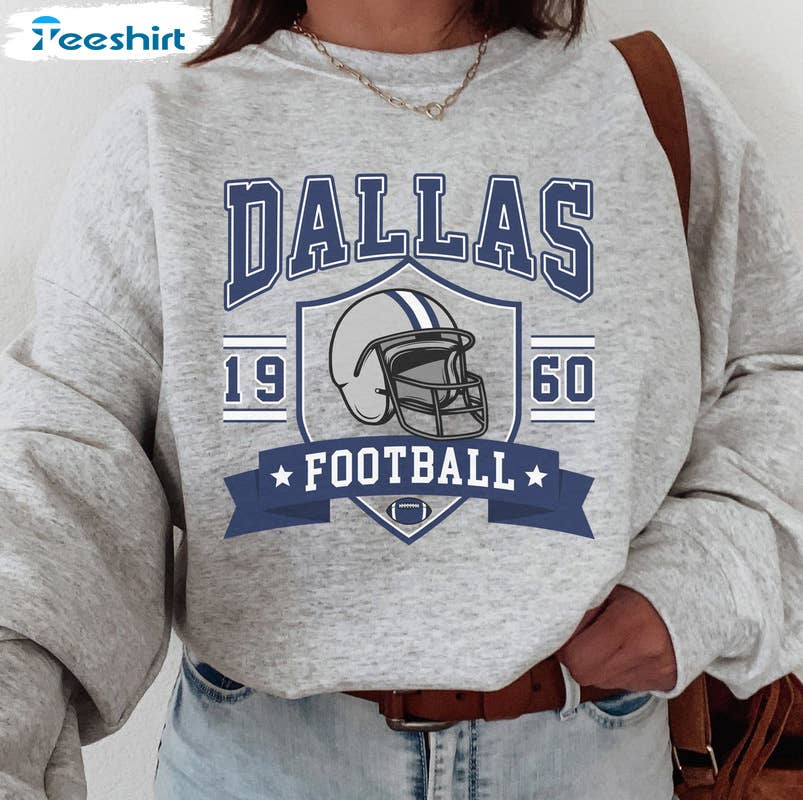 Dallas Football Trending Helmet - Adult & Kids T-Shirts, Sweatshirts & Hoodies apparel design preview 1