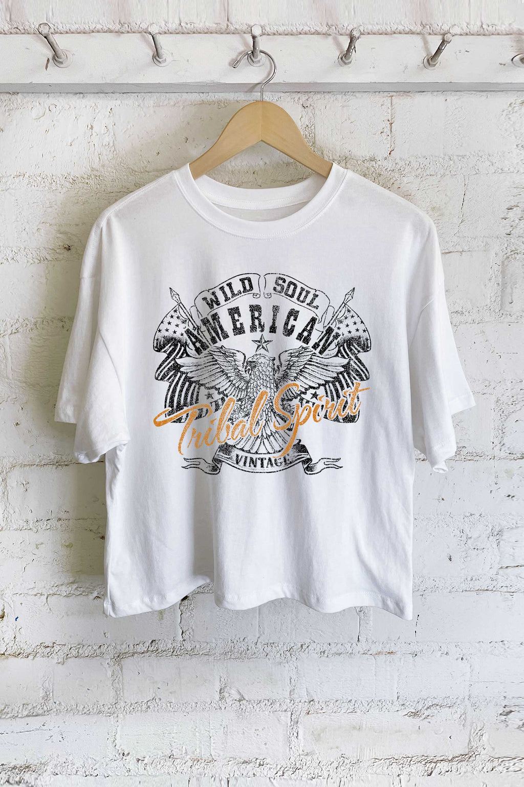Wild Soul American - Adult & Kids T-Shirts, Sweatshirts & Hoodies apparel design preview 1