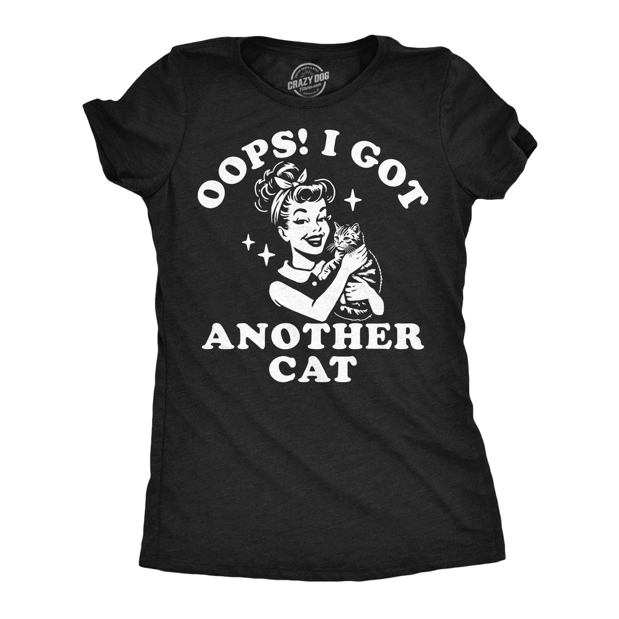 Oops I Got Another Cat Women's - Adult & Kids T-Shirts, Sweatshirts & Hoodies apparel design preview 1
