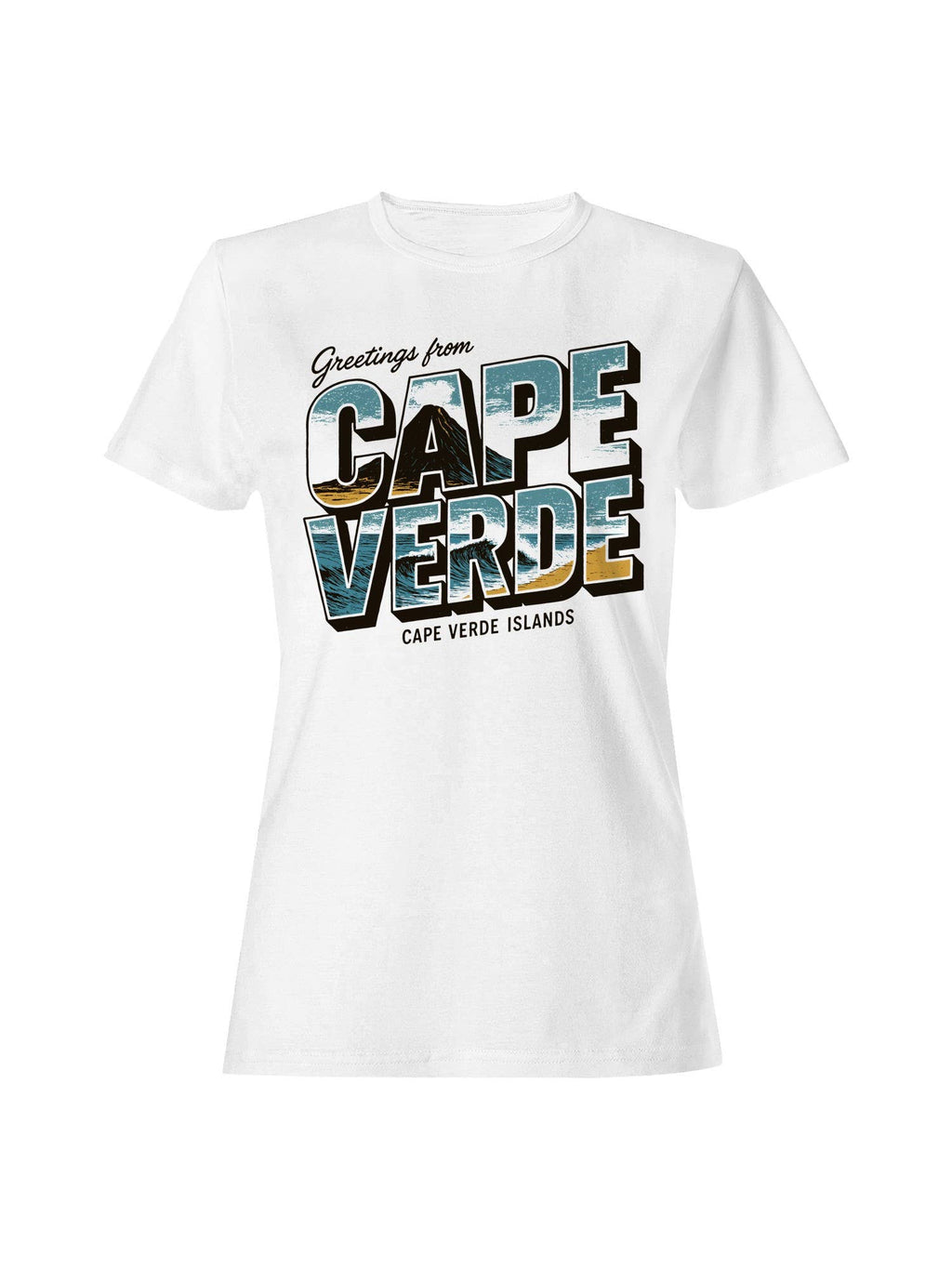 Cape Verde Adventure Greetings Women's - Adult & Kids T-Shirts, Sweatshirts & Hoodies apparel design preview 1