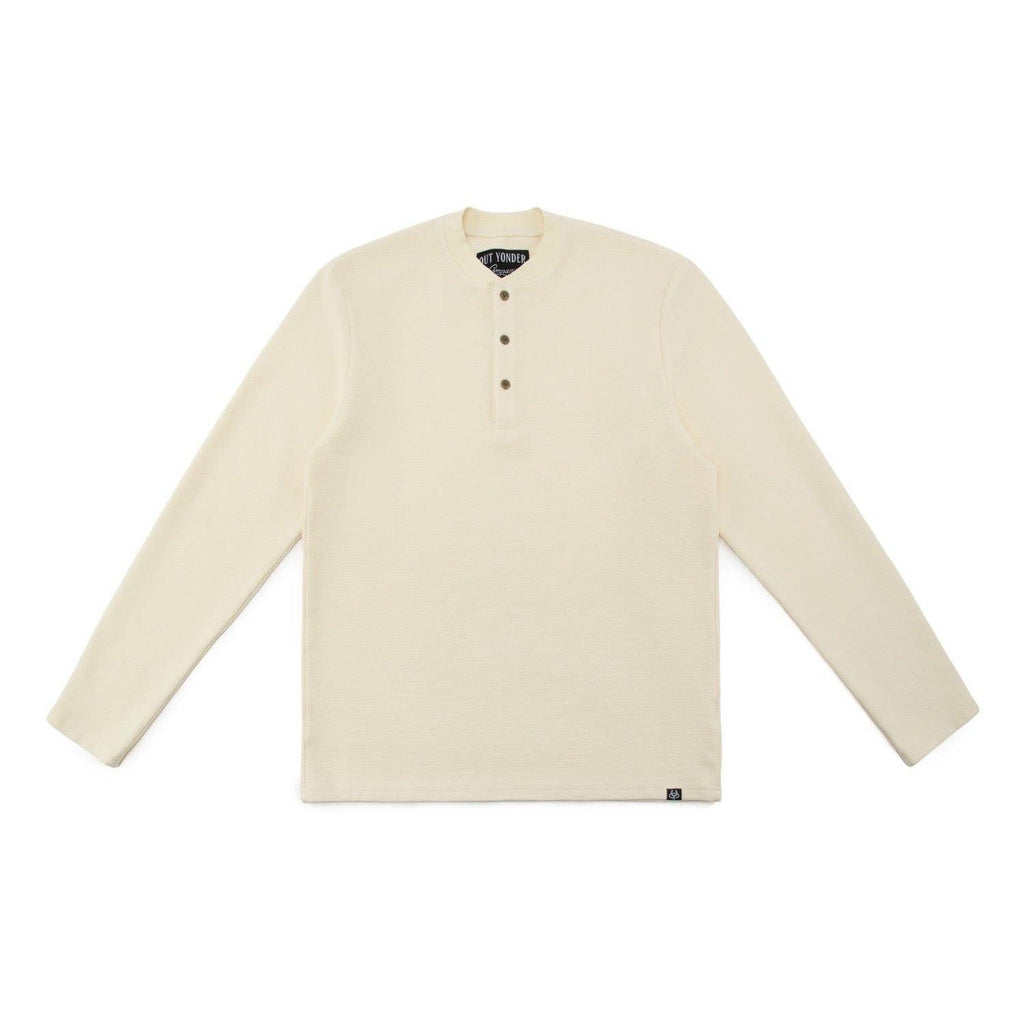 Woven Heritage Henley (Natural) - Adult & Kids T-Shirts, Sweatshirts & Hoodies apparel design preview 1