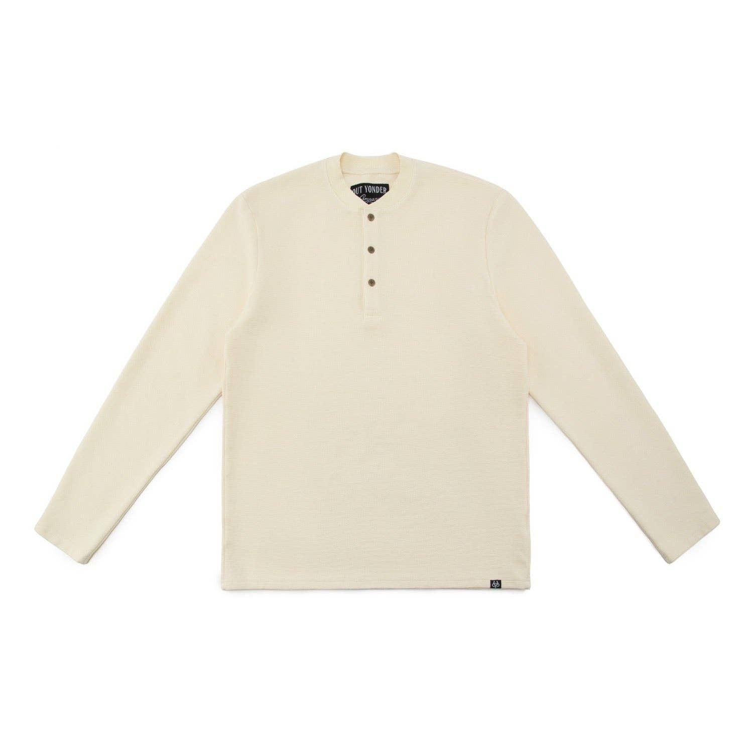 Woven Heritage Henley (Natural) - Adult & Kids T-Shirts, Sweatshirts & Hoodies apparel design preview 1