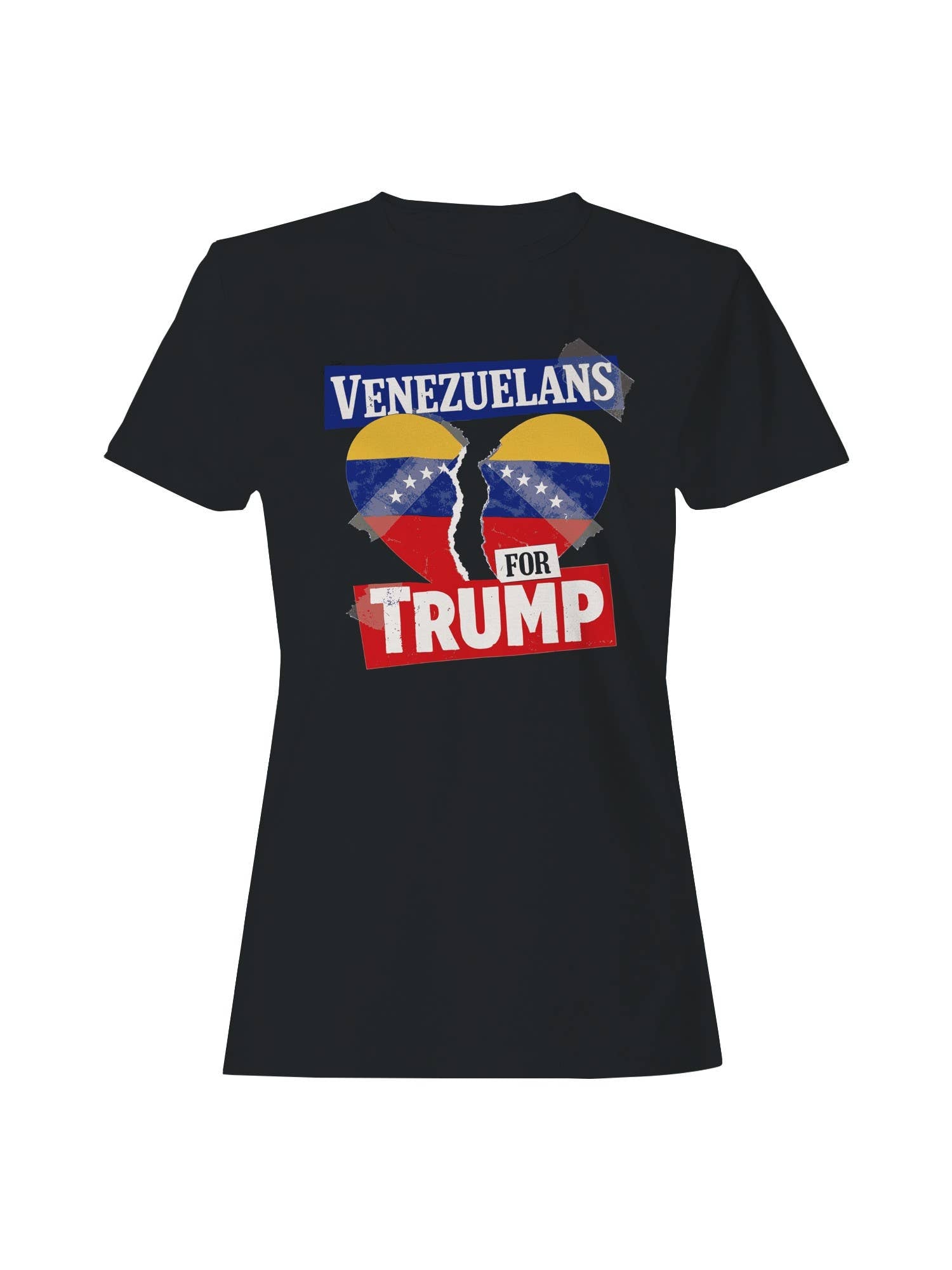 Venezuela Supports Trump Women's - Adult & Kids T-Shirts, Sweatshirts & Hoodies apparel design preview 1