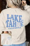 Lake Tahoe Smile California F B Graphic Terry - Adult & Kids T-Shirts, Sweatshirts & Hoodies apparel design preview 1