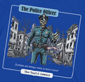 Useful Zombie "Police Officer" (Navy Blue) - Adult & Kids T-Shirts, Sweatshirts & Hoodies apparel design preview 1