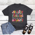 Christmas Jolliest Bunch of Teachers Graphic - Adult & Kids T-Shirts, Sweatshirts & Hoodies apparel design preview 1