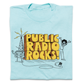 Public Radio Rocks - Adult & Kids T-Shirts, Sweatshirts & Hoodies apparel design preview 1