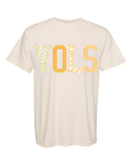 Tennessee Vols Quilted Puff Ink Ivory Comfort Colors - Adult & Kids T-Shirts, Sweatshirts & Hoodies apparel design preview 1