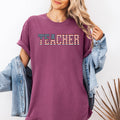 Teacher, USA Flag, Retro, First Day of School, - Adult & Kids T-Shirts, Sweatshirts & Hoodies apparel design preview 1
