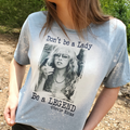 Retro Band Don't Be A Lady Legend Graphic - Adult & Kids T-Shirts, Sweatshirts & Hoodies apparel design preview 1