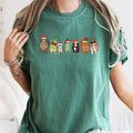 Christmas Cats, Cat Lovers, Pet Comfort Colors - Adult & Kids T-Shirts, Sweatshirts & Hoodies apparel design preview 1