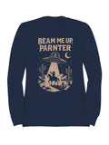 Beam Me Up, Parner Ufo Cowboy Women's - Adult & Kids T-Shirts, Sweatshirts & Hoodies apparel design preview 1