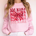 Dog Mama, Ribbon, Valentine's Day, Love, Hearts - Adult & Kids T-Shirts, Sweatshirts & Hoodies apparel design preview 1