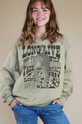 Long Live Keep It Wild Leopard Graphic Brushed - Adult & Kids T-Shirts, Sweatshirts & Hoodies apparel design preview 1
