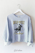 Wild West Cowboys Foil Mid Graphic - Adult & Kids T-Shirts, Sweatshirts & Hoodies apparel design preview 1