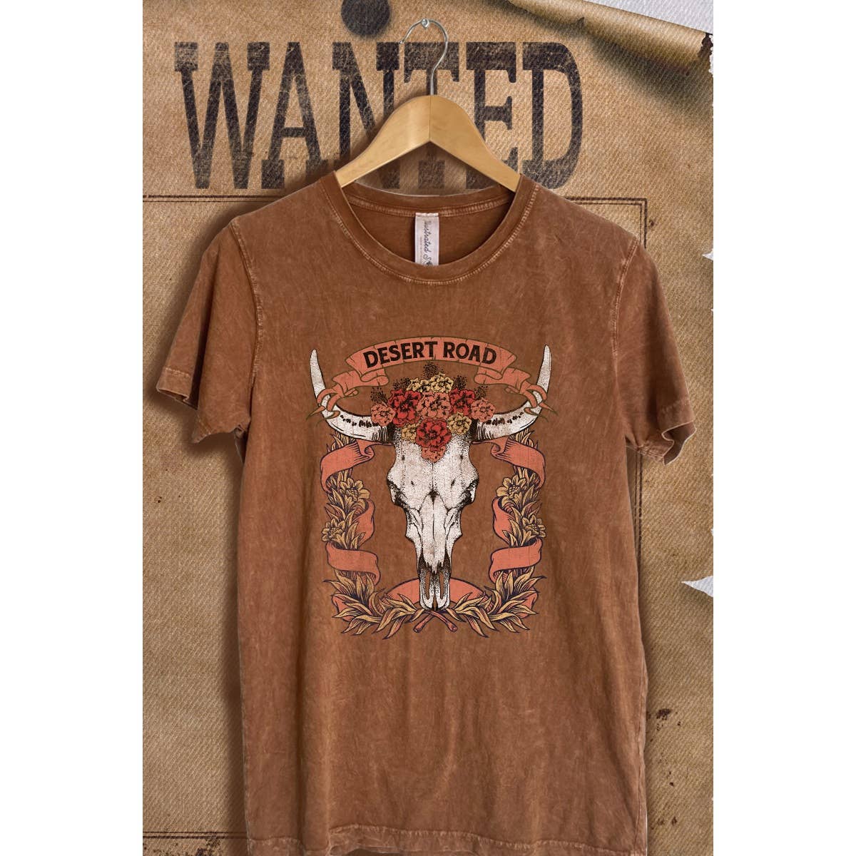 Desert Road Wash Vintage Graphic - Adult & Kids T-Shirts, Sweatshirts & Hoodies apparel design preview 1