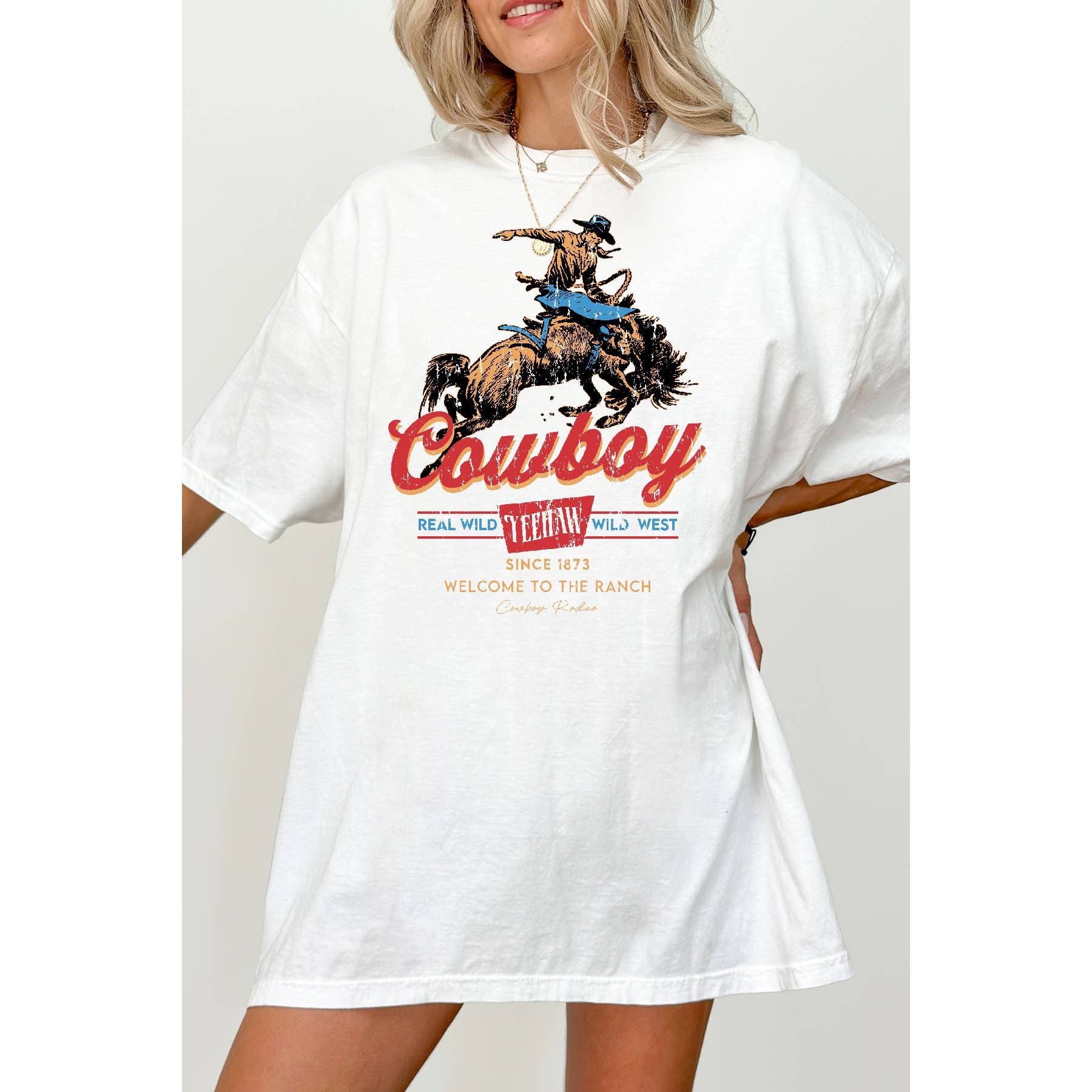 Cowboy Oversized - Adult & Kids T-Shirts, Sweatshirts & Hoodies apparel design preview 1
