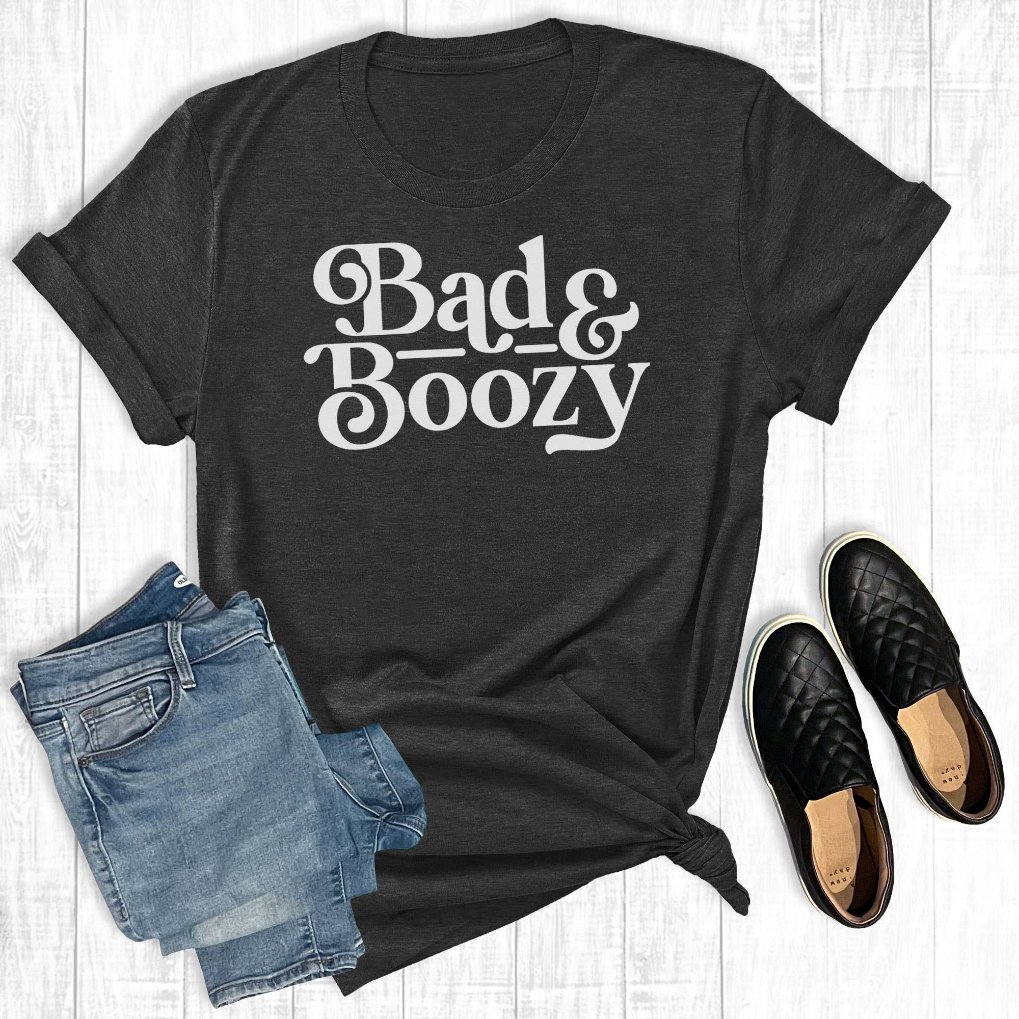 Bad Boozy - Adult & Kids T-Shirts, Sweatshirts & Hoodies apparel design preview 1