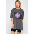 Happy Face Vintage Oversized - Adult & Kids T-Shirts, Sweatshirts & Hoodies apparel design preview 1