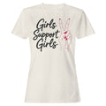 Girls Support Girl Power Women's - Adult & Kids T-Shirts, Sweatshirts & Hoodies apparel design preview 1