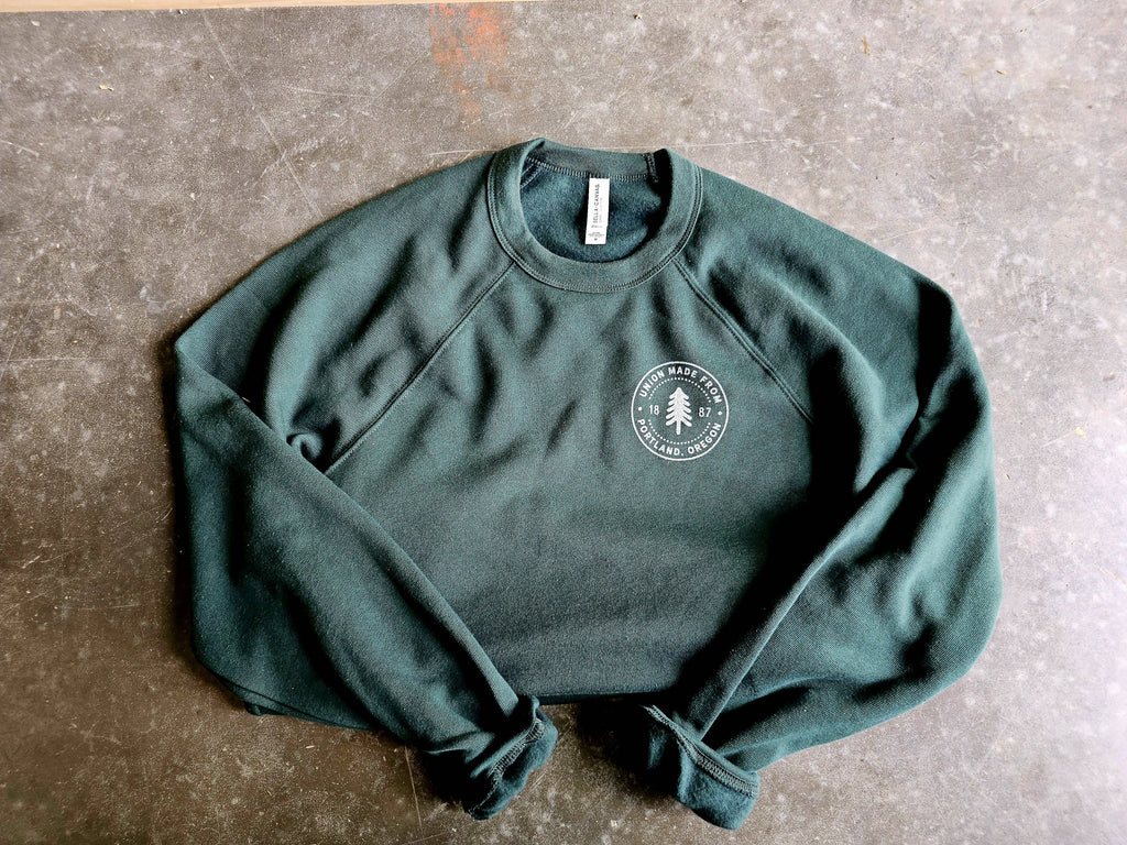 The Evergreen Bella Canvas Crewneck Graphic - Adult & Kids T-Shirts, Sweatshirts & Hoodies apparel design preview 1