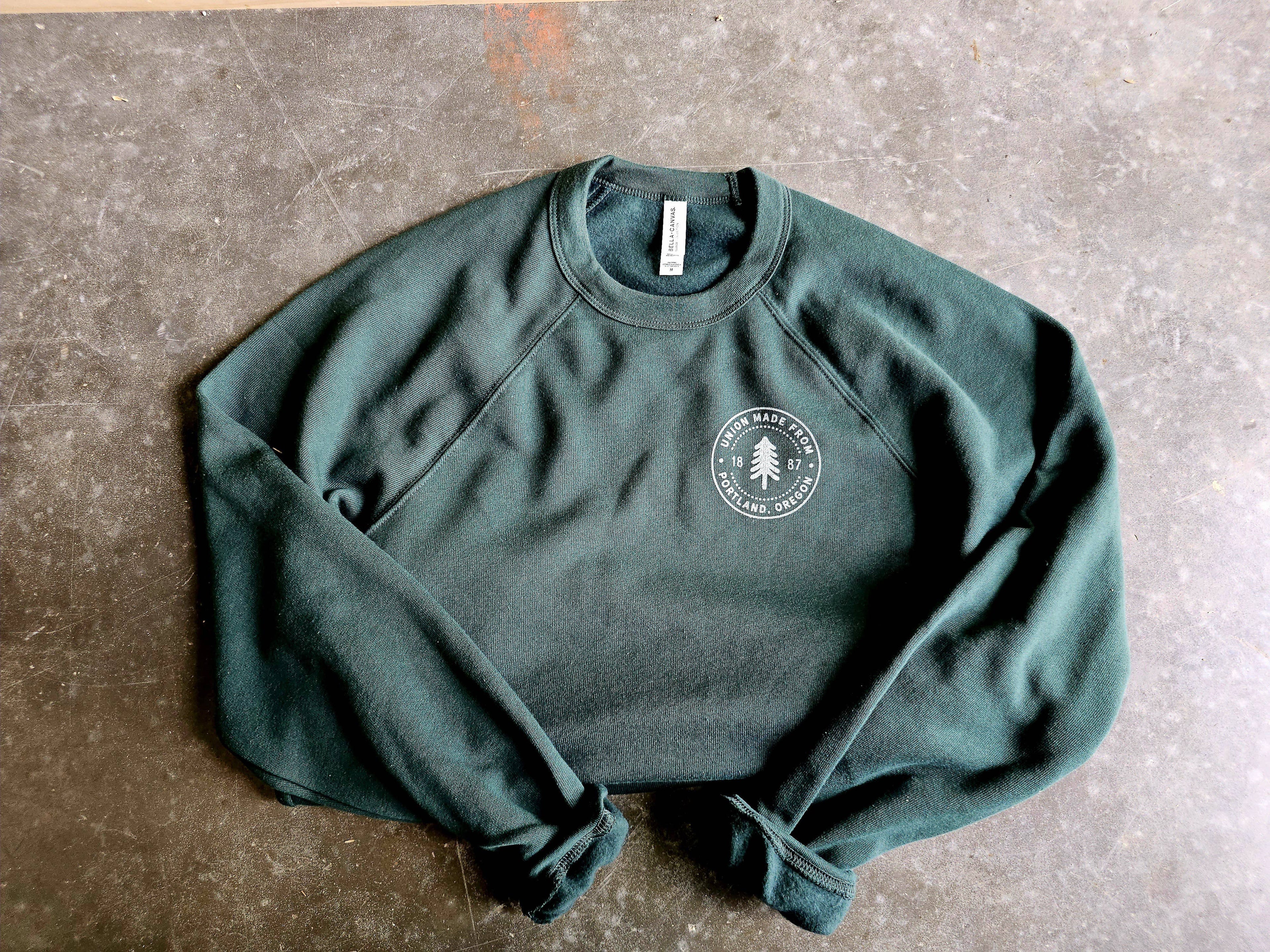 The Evergreen Bella Canvas Crewneck Graphic - Adult & Kids T-Shirts, Sweatshirts & Hoodies apparel design preview 1