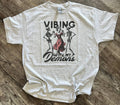 Vibing with My Demons On Ash Gray - Adult & Kids T-Shirts, Sweatshirts & Hoodies apparel design preview 1