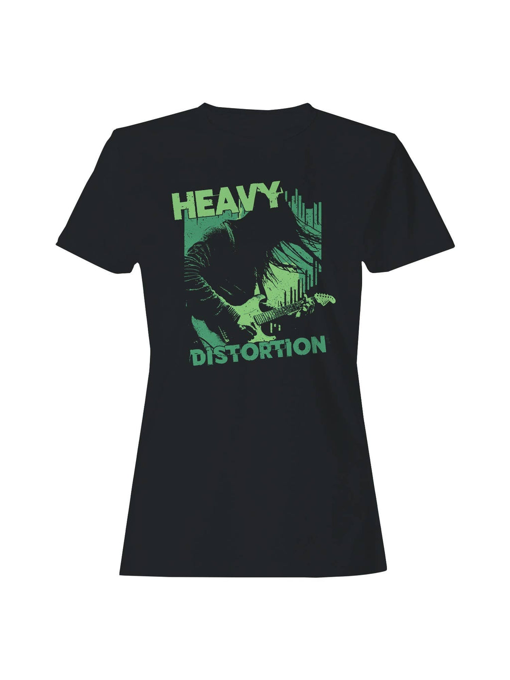 Heavy Distortion Guitar Art Women's - Adult & Kids T-Shirts, Sweatshirts & Hoodies apparel design preview 1