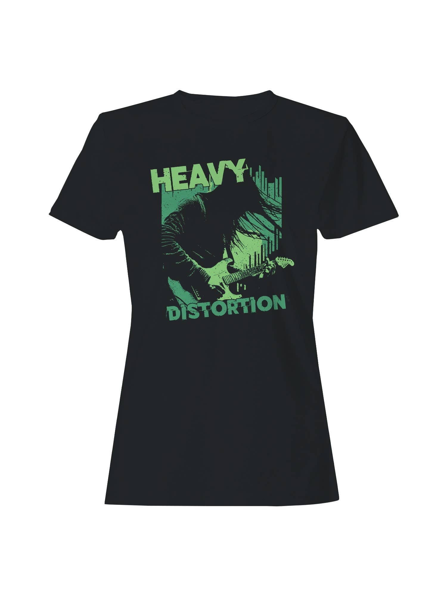 Heavy Distortion Guitar Art Women's - Adult & Kids T-Shirts, Sweatshirts & Hoodies apparel design preview 1