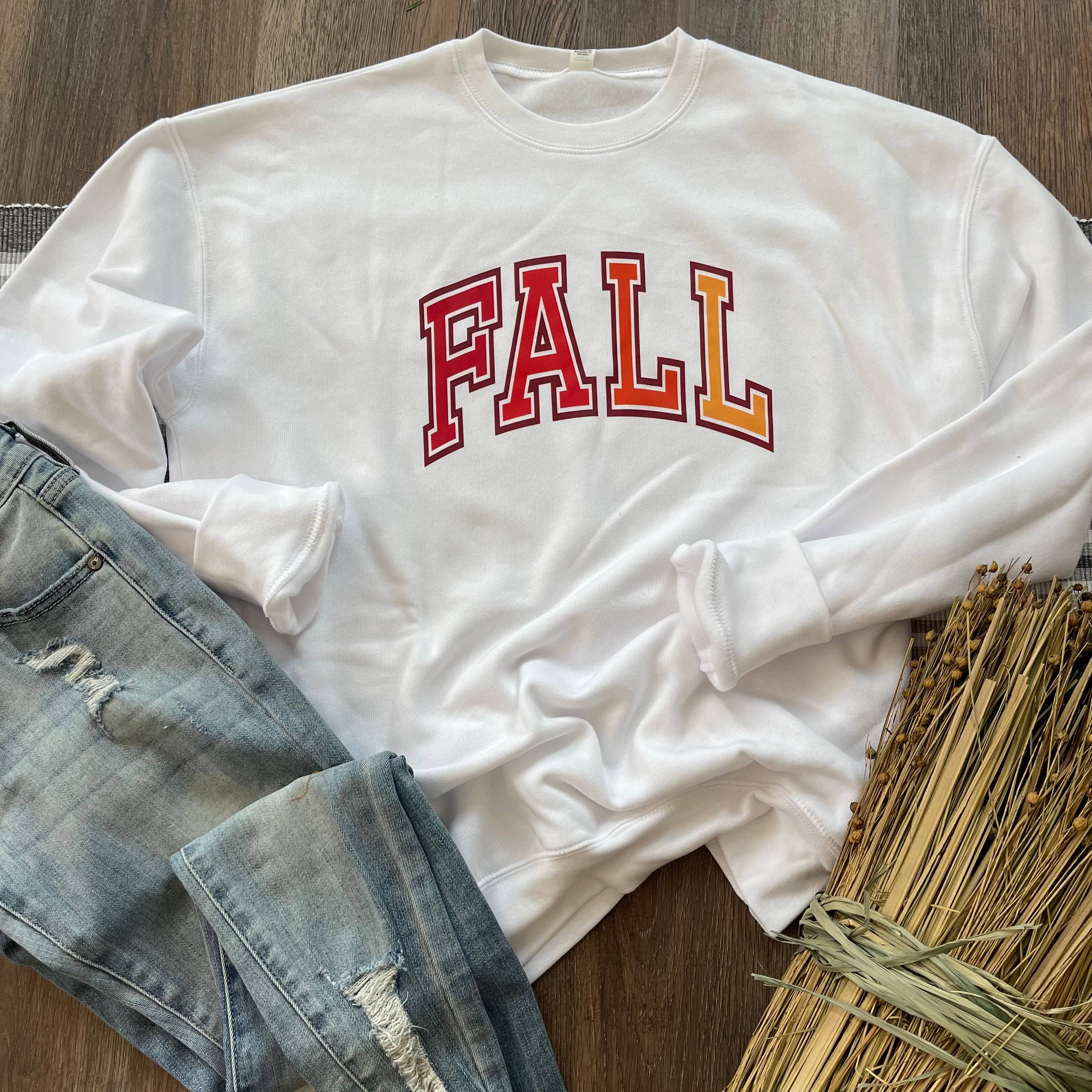 Fall Crewneck - Adult & Kids T-Shirts, Sweatshirts & Hoodies apparel design preview 1