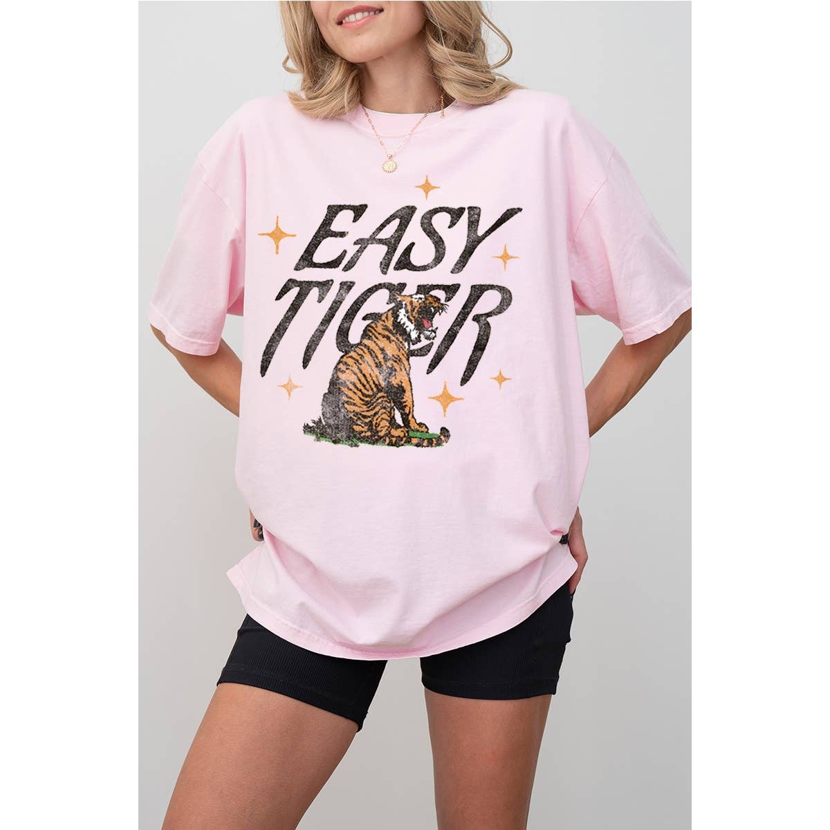 Easy Tiger Vintage Graphic Oversized - Adult & Kids T-Shirts, Sweatshirts & Hoodies apparel design preview 1